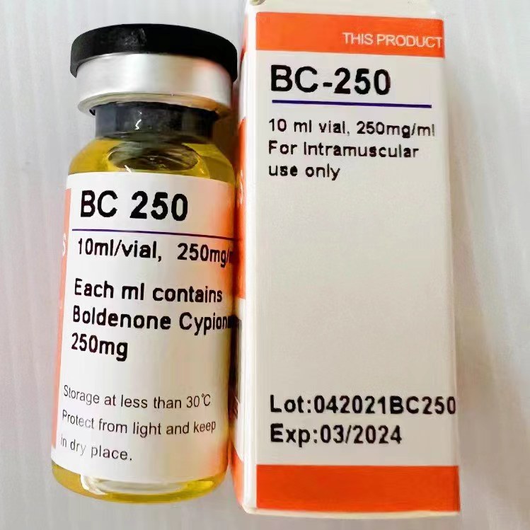 BC 250  or boldenone cypionate  10ml x 250 mg/ml/vial